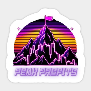 Peak Profits Sticker